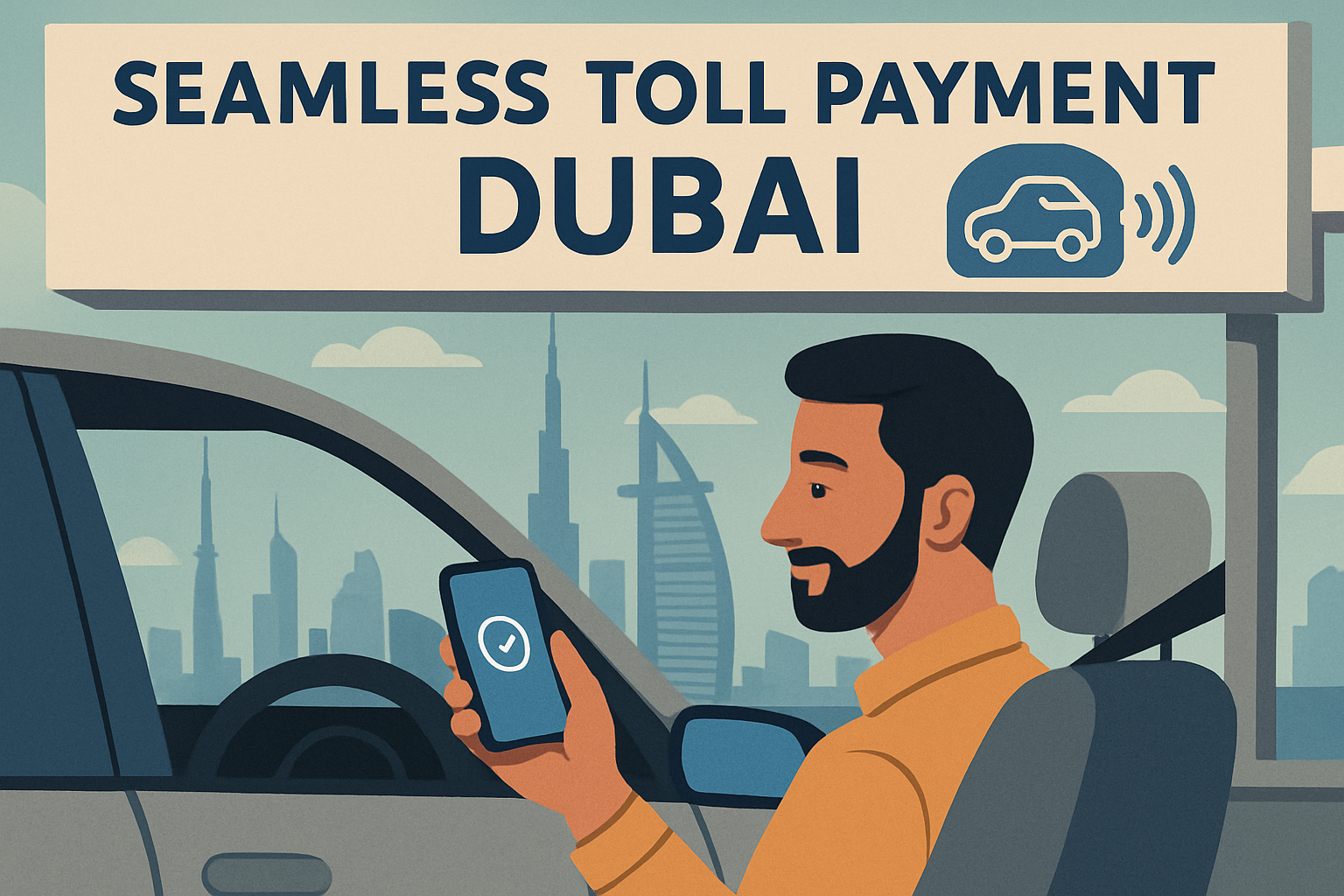 Seamless Toll Payment in Dubai